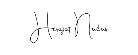 You can use this online signature creator to create a handwritten signature for the name Hefajat Nadaf. This is the best online autograph maker. Hefajat Nadaf signature style 4 images and pictures png