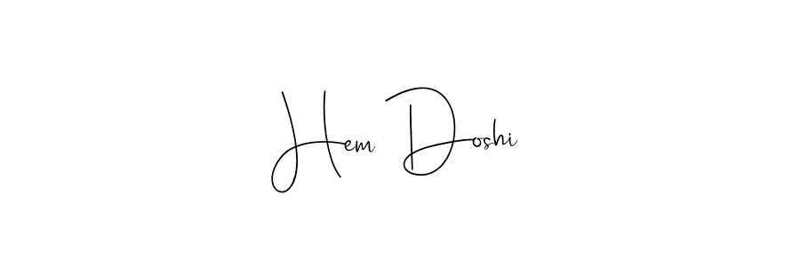 How to Draw Hem Doshi signature style? Andilay-7BmLP is a latest design signature styles for name Hem Doshi. Hem Doshi signature style 4 images and pictures png