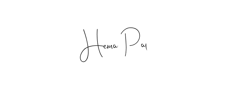 if you are searching for the best signature style for your name Hema Pal. so please give up your signature search. here we have designed multiple signature styles  using Andilay-7BmLP. Hema Pal signature style 4 images and pictures png