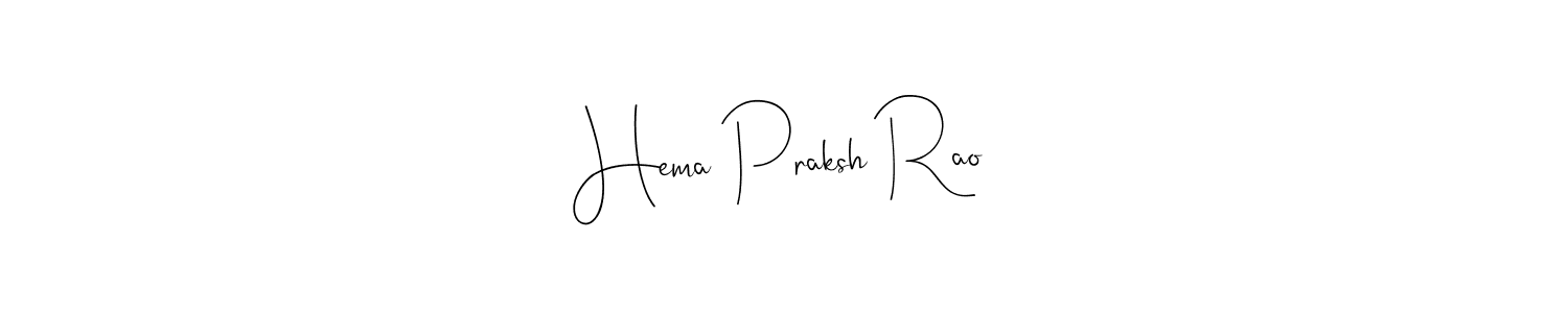 Use a signature maker to create a handwritten signature online. With this signature software, you can design (Andilay-7BmLP) your own signature for name Hema Praksh Rao. Hema Praksh Rao signature style 4 images and pictures png