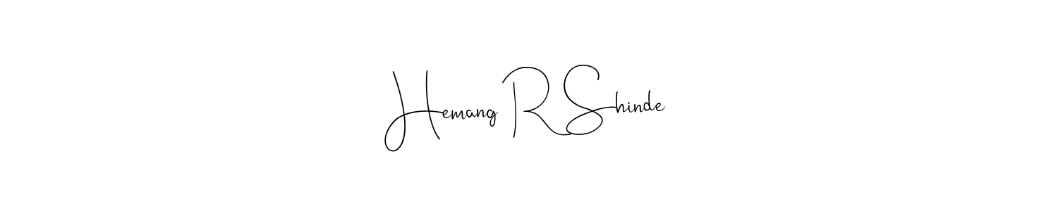 See photos of Hemang R Shinde official signature by Spectra . Check more albums & portfolios. Read reviews & check more about Andilay-7BmLP font. Hemang R Shinde signature style 4 images and pictures png
