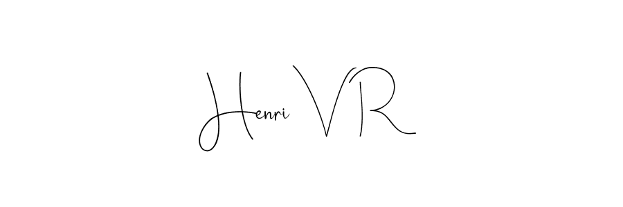 How to Draw Henri V R signature style? Andilay-7BmLP is a latest design signature styles for name Henri V R. Henri V R signature style 4 images and pictures png