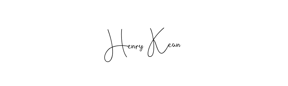 You should practise on your own different ways (Andilay-7BmLP) to write your name (Henry Kean) in signature. don't let someone else do it for you. Henry Kean signature style 4 images and pictures png