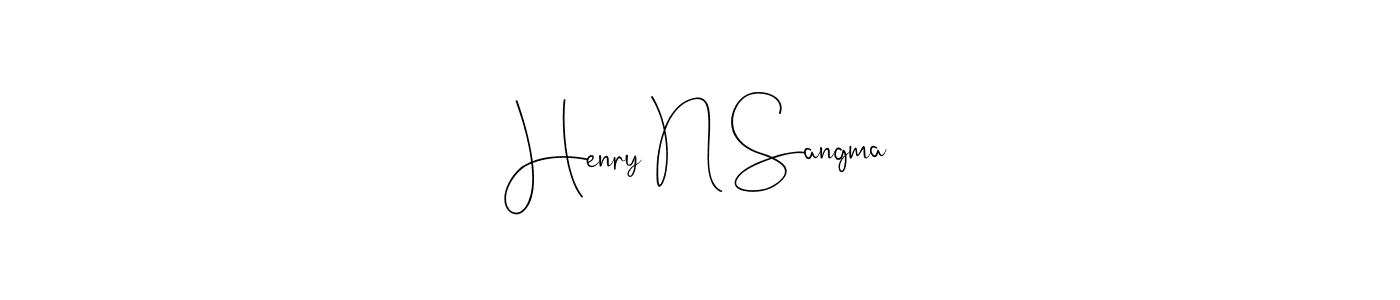 Andilay-7BmLP is a professional signature style that is perfect for those who want to add a touch of class to their signature. It is also a great choice for those who want to make their signature more unique. Get Henry N Sangma name to fancy signature for free. Henry N Sangma signature style 4 images and pictures png