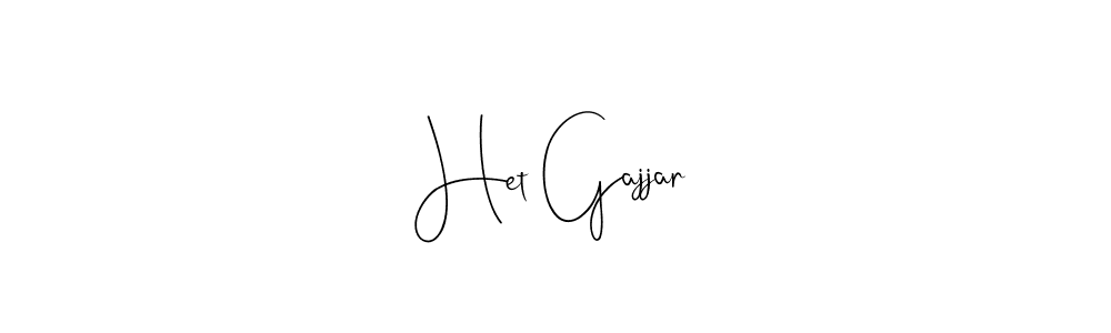 You should practise on your own different ways (Andilay-7BmLP) to write your name (Het Gajjar) in signature. don't let someone else do it for you. Het Gajjar signature style 4 images and pictures png