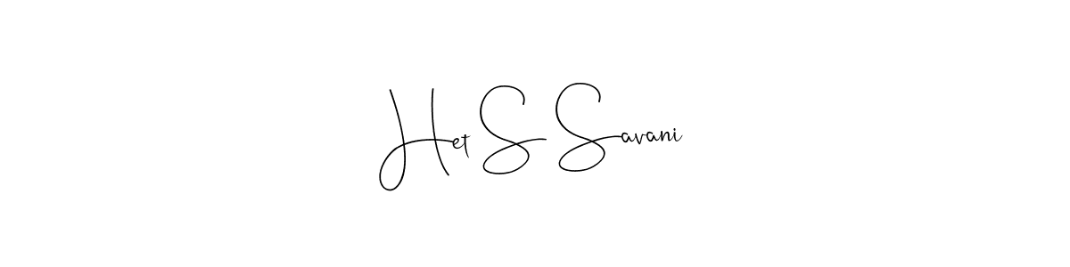 Make a short Het S Savani signature style. Manage your documents anywhere anytime using Andilay-7BmLP. Create and add eSignatures, submit forms, share and send files easily. Het S Savani signature style 4 images and pictures png