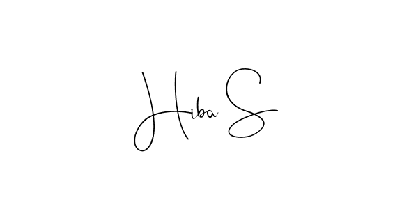 How to Draw Hiba S signature style? Andilay-7BmLP is a latest design signature styles for name Hiba S. Hiba S signature style 4 images and pictures png