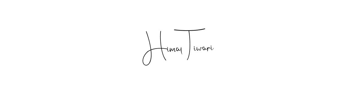 This is the best signature style for the Himal Tiwari name. Also you like these signature font (Andilay-7BmLP). Mix name signature. Himal Tiwari signature style 4 images and pictures png