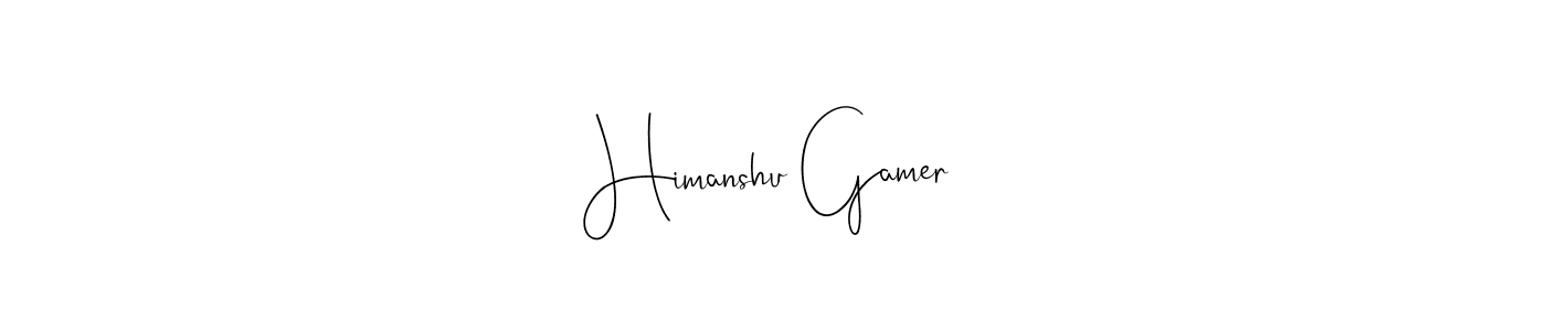 Similarly Andilay-7BmLP is the best handwritten signature design. Signature creator online .You can use it as an online autograph creator for name Himanshu Gamer. Himanshu Gamer signature style 4 images and pictures png