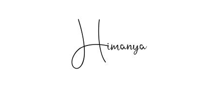 Try this chic Himanya handwritten sign style. Using Andilay-7BmLP font elements, it gives your name a sleek, memorable identity. Himanya signature style 4 images and pictures png
