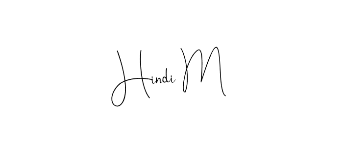 You can use this online signature creator to create a handwritten signature for the name Hindi M. This is the best online autograph maker. Hindi M signature style 4 images and pictures png