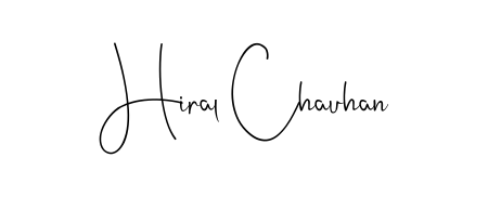 Here are the top professional signature styles for the name Hiral Chauhan. These are the best autograph styles you can use for your name. Hiral Chauhan signature style 4 images and pictures png