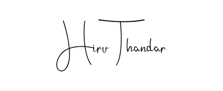Similarly Andilay-7BmLP is the best handwritten signature design. Signature creator online. You can use it as an online autograph creator for name Hiru Thandar. Hiru Thandar signature style 4 images and pictures png