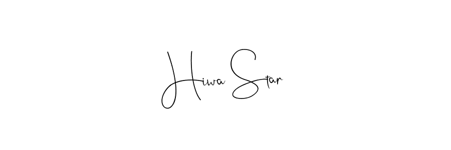 Similarly Andilay-7BmLP is the best handwritten signature design. Signature creator online .You can use it as an online autograph creator for name Hiwa Star. Hiwa Star signature style 4 images and pictures png