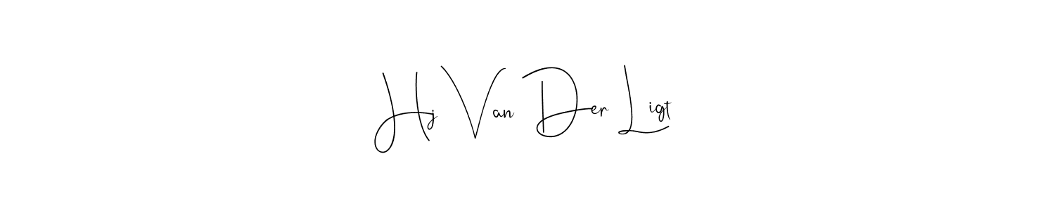 You should practise on your own different ways (Andilay-7BmLP) to write your name (Hj Van Der Ligt) in signature. don't let someone else do it for you. Hj Van Der Ligt signature style 4 images and pictures png