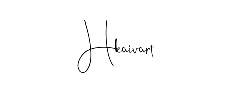 A sleek calligraphic signature for name Hkaivart utilizing Andilay-7BmLP styling. Great for adding personal signatures to photos and art. Hkaivart signature style 4 images and pictures png