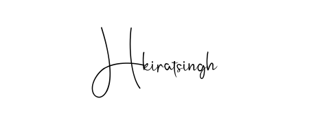 It looks like you need a new signature style for name Hkiratsingh. Design unique handwritten (Andilay-7BmLP) signature with our free signature maker in just a few clicks. Hkiratsingh signature style 4 images and pictures png