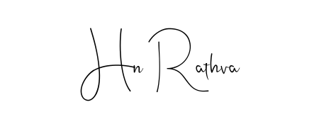 The best way (Andilay-7BmLP) to make a short signature is to pick only two or three words in your name. For converting this name Hn Rathva. Hn Rathva signature style 4 images and pictures png