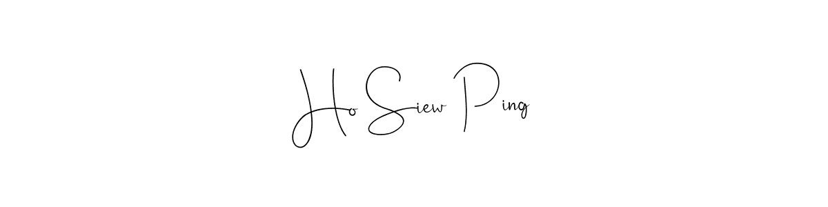 You can use this online signature creator to create a handwritten signature for the name Ho Siew Ping. This is the best online autograph maker. Ho Siew Ping signature style 4 images and pictures png