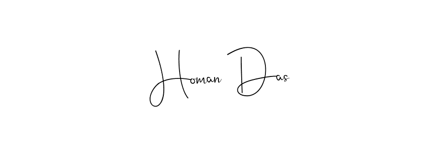 Similarly Andilay-7BmLP is the best handwritten signature design. Signature creator online .You can use it as an online autograph creator for name Homan Das. Homan Das signature style 4 images and pictures png