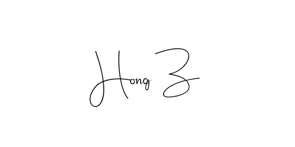 Once you've used our free online signature maker to create your best signature Andilay-7BmLP style, it's time to enjoy all of the benefits that Hong Z name signing documents. Hong Z signature style 4 images and pictures png