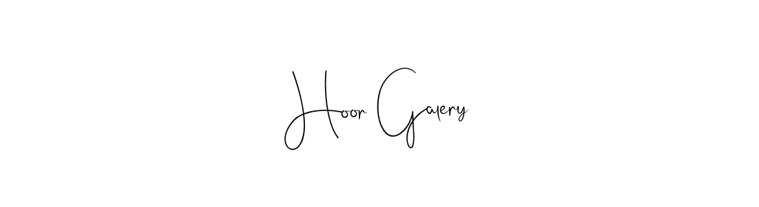 if you are searching for the best signature style for your name Hoor Galery. so please give up your signature search. here we have designed multiple signature styles  using Andilay-7BmLP. Hoor Galery signature style 4 images and pictures png
