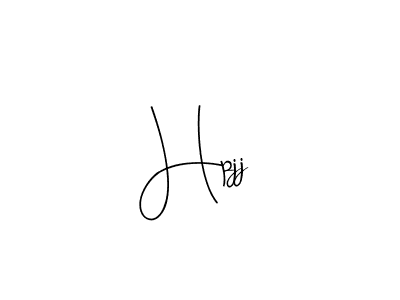 Make a beautiful signature design for name Hpjj. Use this online signature maker to create a handwritten signature for free. Hpjj signature style 4 images and pictures png