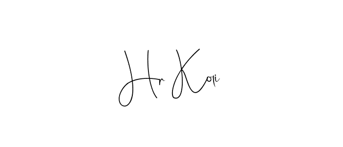 Check out images of Autograph of Hr Koli name. Actor Hr Koli Signature Style. Andilay-7BmLP is a professional sign style online. Hr Koli signature style 4 images and pictures png