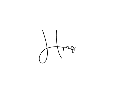 How to make Hrag signature? Andilay-7BmLP is a professional autograph style. Create handwritten signature for Hrag name. Hrag signature style 4 images and pictures png