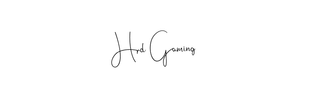 Hrd Gaming stylish signature style. Best Handwritten Sign (Andilay-7BmLP) for my name. Handwritten Signature Collection Ideas for my name Hrd Gaming. Hrd Gaming signature style 4 images and pictures png