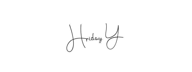 Once you've used our free online signature maker to create your best signature Andilay-7BmLP style, it's time to enjoy all of the benefits that Hriday Y name signing documents. Hriday Y signature style 4 images and pictures png