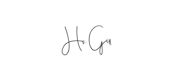 Once you've used our free online signature maker to create your best signature Andilay-7BmLP style, it's time to enjoy all of the benefits that Hs Gill name signing documents. Hs Gill signature style 4 images and pictures png