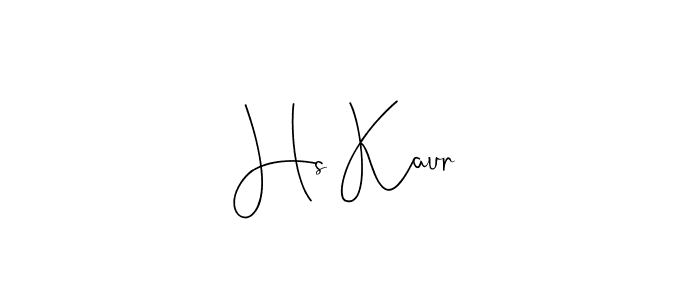 The best way (Andilay-7BmLP) to make a short signature is to pick only two or three words in your name. The name Hs Kaur include a total of six letters. For converting this name. Hs Kaur signature style 4 images and pictures png