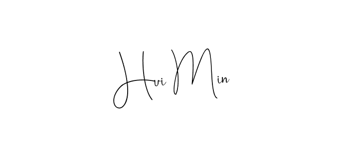 It looks lik you need a new signature style for name Hui Min. Design unique handwritten (Andilay-7BmLP) signature with our free signature maker in just a few clicks. Hui Min signature style 4 images and pictures png