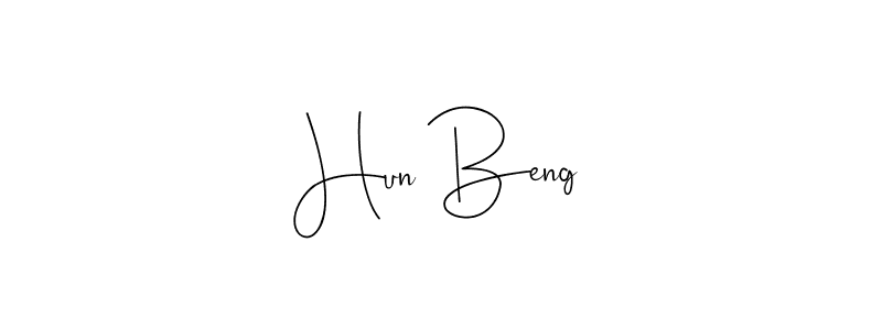 Andilay-7BmLP is a professional signature style that is perfect for those who want to add a touch of class to their signature. It is also a great choice for those who want to make their signature more unique. Get Hun Beng name to fancy signature for free. Hun Beng signature style 4 images and pictures png