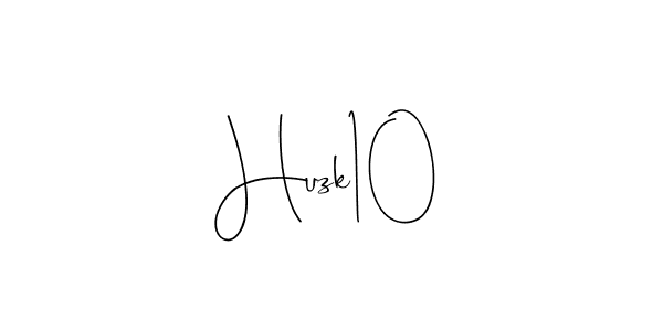 How to make Huzk10 signature? Andilay-7BmLP is a professional autograph style. Create handwritten signature for Huzk10 name. Huzk10 signature style 4 images and pictures png