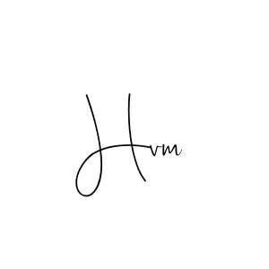 Make a beautiful signature design for name Hvm. Use this online signature maker to create a handwritten signature for free. Hvm signature style 4 images and pictures png