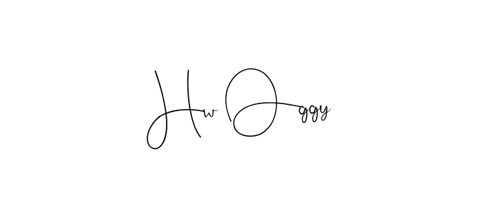 It looks lik you need a new signature style for name Hw Oggy. Design unique handwritten (Andilay-7BmLP) signature with our free signature maker in just a few clicks. Hw Oggy signature style 4 images and pictures png