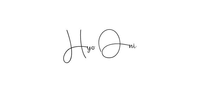 Similarly Andilay-7BmLP is the best handwritten signature design. Signature creator online .You can use it as an online autograph creator for name Hyo Oni. Hyo Oni signature style 4 images and pictures png