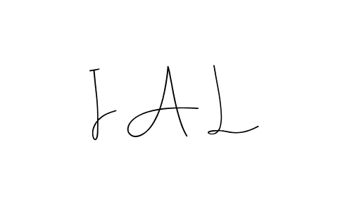 Create a beautiful signature design for name I A L. With this signature (Andilay-7BmLP) fonts, you can make a handwritten signature for free. I A L signature style 4 images and pictures png