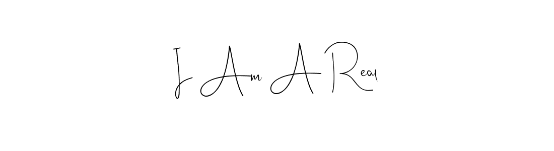 Check out images of Autograph of I Am A Real name. Actor I Am A Real Signature Style. Andilay-7BmLP is a professional sign style online. I Am A Real signature style 4 images and pictures png