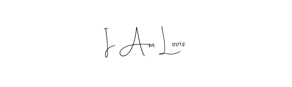 This is the best signature style for the I Am Louis name. Also you like these signature font (Andilay-7BmLP). Mix name signature. I Am Louis signature style 4 images and pictures png