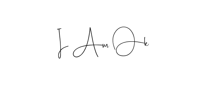 How to Draw I Am Ok signature style? Andilay-7BmLP is a latest design signature styles for name I Am Ok. I Am Ok signature style 4 images and pictures png