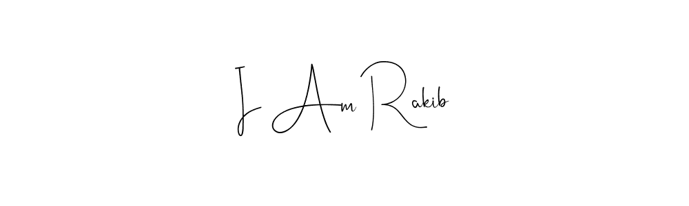 Use a signature maker to create a handwritten signature online. With this signature software, you can design (Andilay-7BmLP) your own signature for name I Am Rakib. I Am Rakib signature style 4 images and pictures png