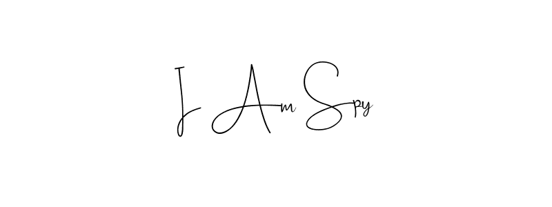 Check out images of Autograph of I Am Spy name. Actor I Am Spy Signature Style. Andilay-7BmLP is a professional sign style online. I Am Spy signature style 4 images and pictures png