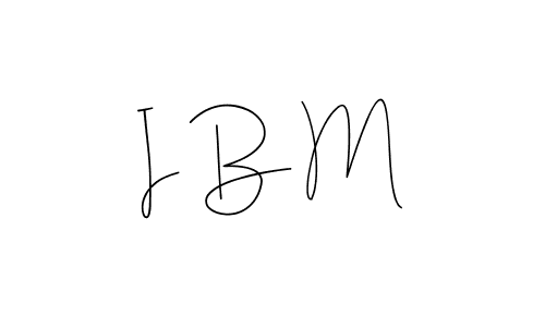 Make a beautiful signature design for name I B M. Use this online signature maker to create a handwritten signature for free. I B M signature style 4 images and pictures png