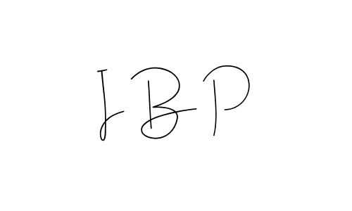 Make a beautiful signature design for name I B P. Use this online signature maker to create a handwritten signature for free. I B P signature style 4 images and pictures png