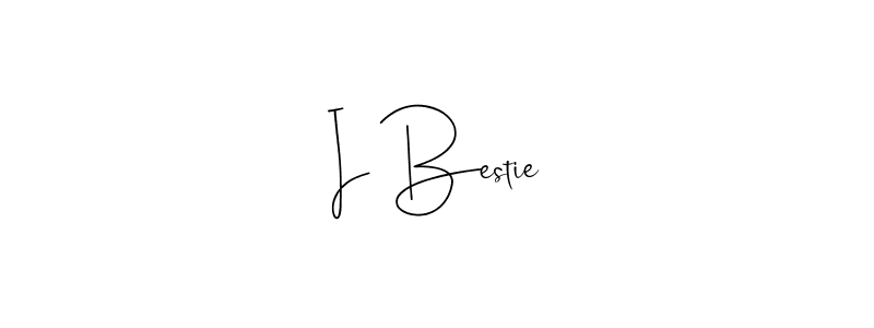 How to Draw I Bestie signature style? Andilay-7BmLP is a latest design signature styles for name I Bestie. I Bestie signature style 4 images and pictures png