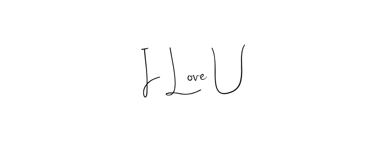 Check out images of Autograph of I Love U name. Actor I Love U Signature Style. Andilay-7BmLP is a professional sign style online. I Love U signature style 4 images and pictures png