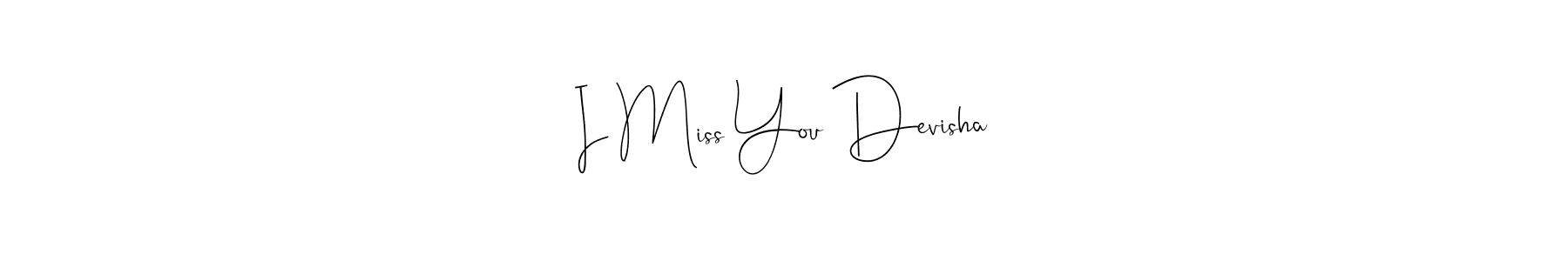 This is the best signature style for the I Miss You Devisha name. Also you like these signature font (Andilay-7BmLP). Mix name signature. I Miss You Devisha signature style 4 images and pictures png